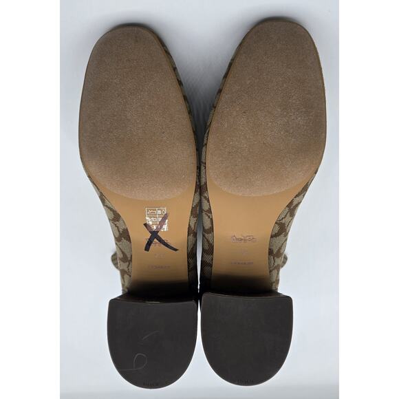 COACH Womens Neeka Knit Signature Bootie Size 7.5 NIB - Picture 3 of 7